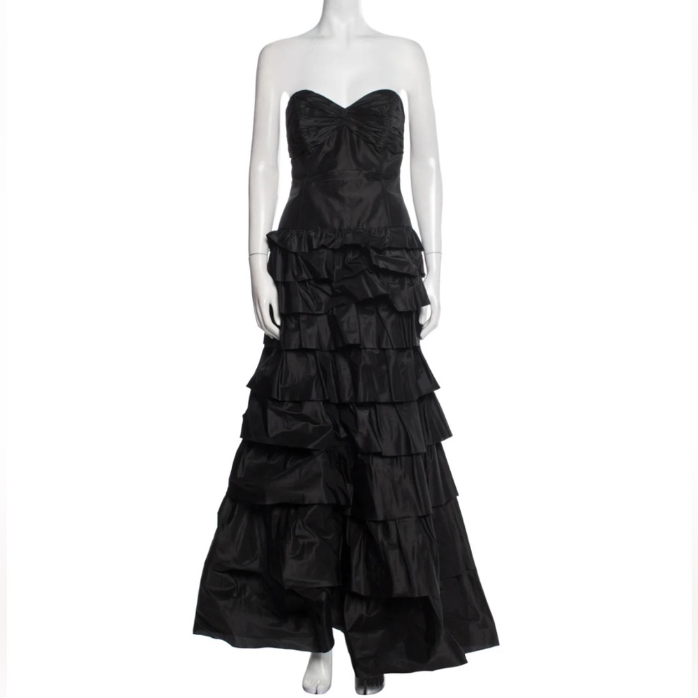 Lovely TERI JON BY RICKIE FREEMAN Strapless Long Dress 🎶